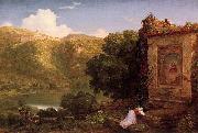 Thomas Cole II Penseroso painting